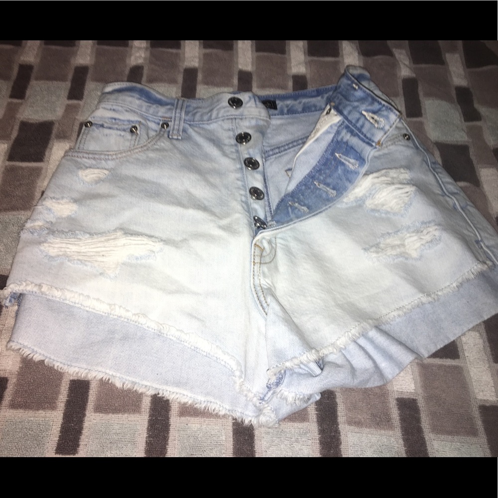 Abercrombie and Fitch high waisted shorts